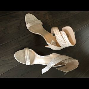 Vince Camuto snakeskin heels